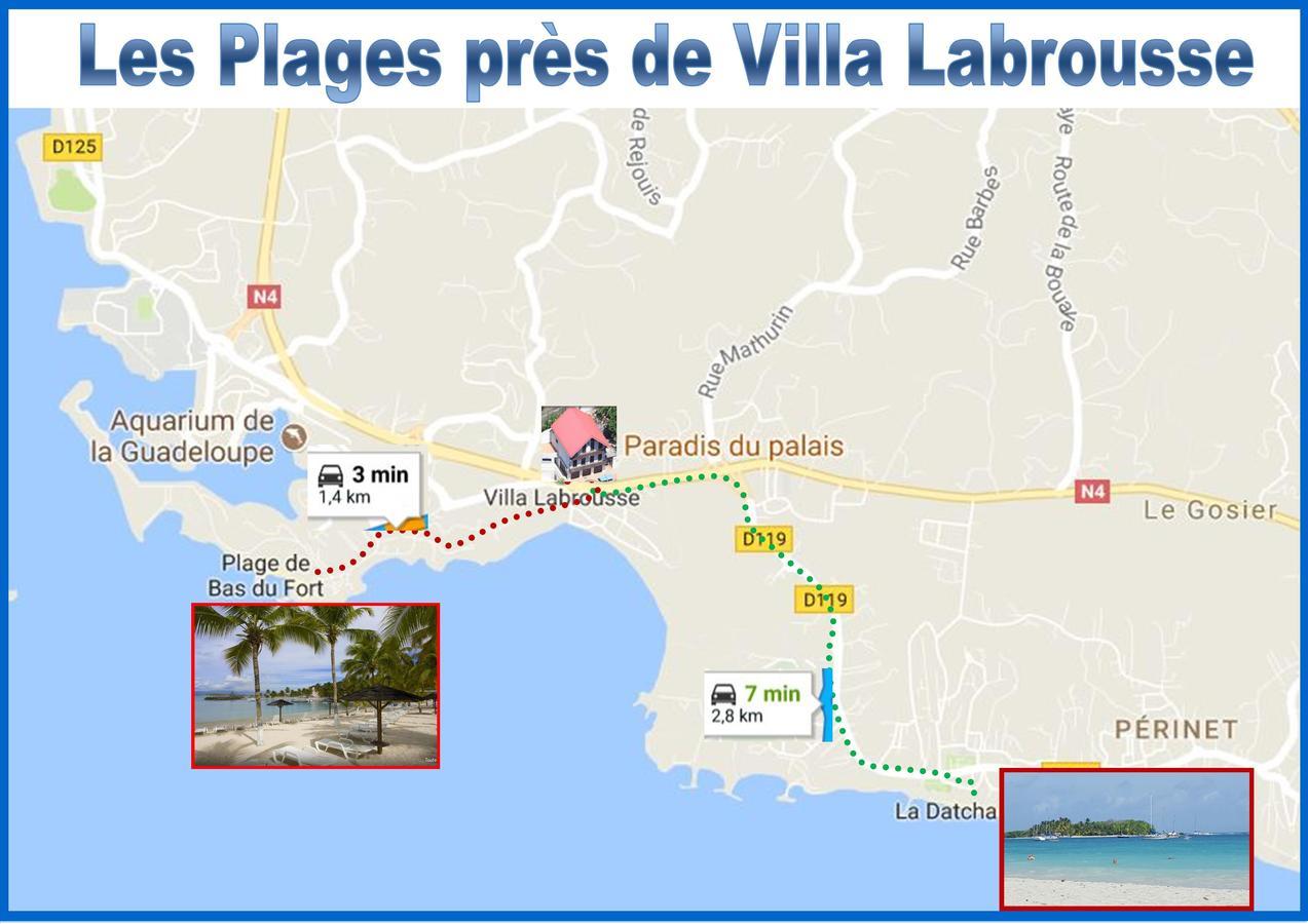 Villa Labrousse Le Gosier  Exteriör bild